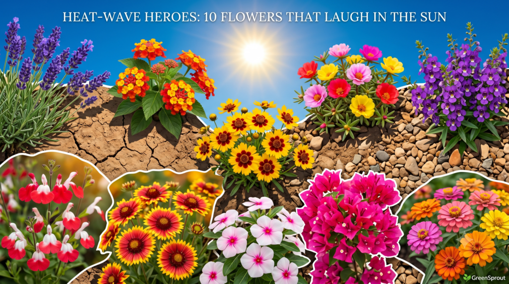 10 Stunning Heat-Loving Flowers That Won’t Wilt in a Heatwave