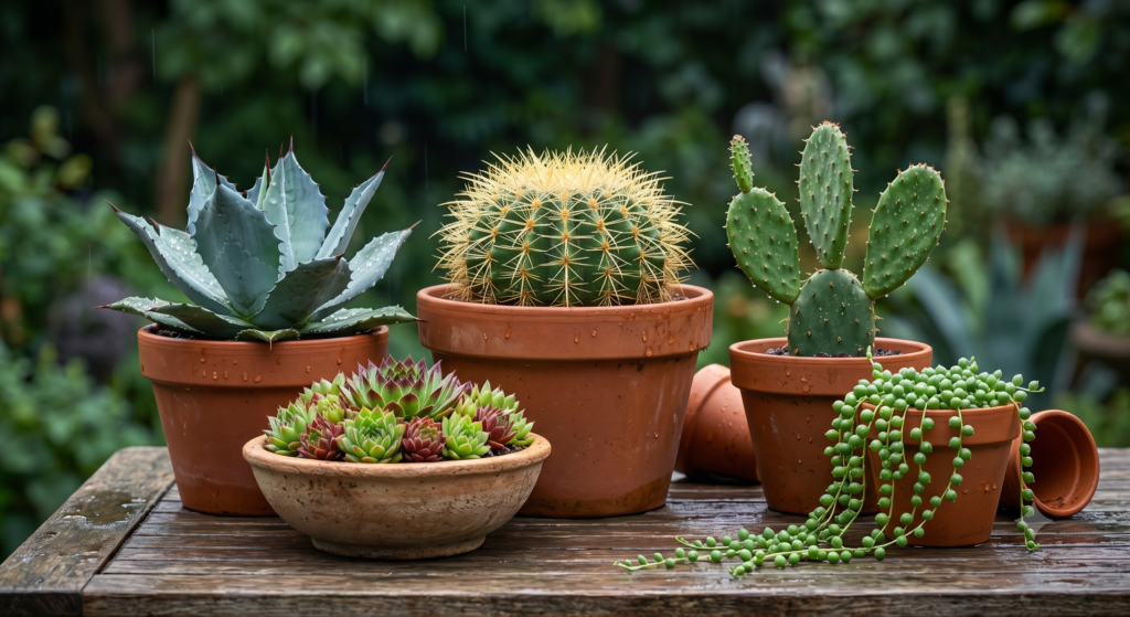 Desert Dreams: 5 Succulents & Cacti That Actually Survive Outdoor Rain